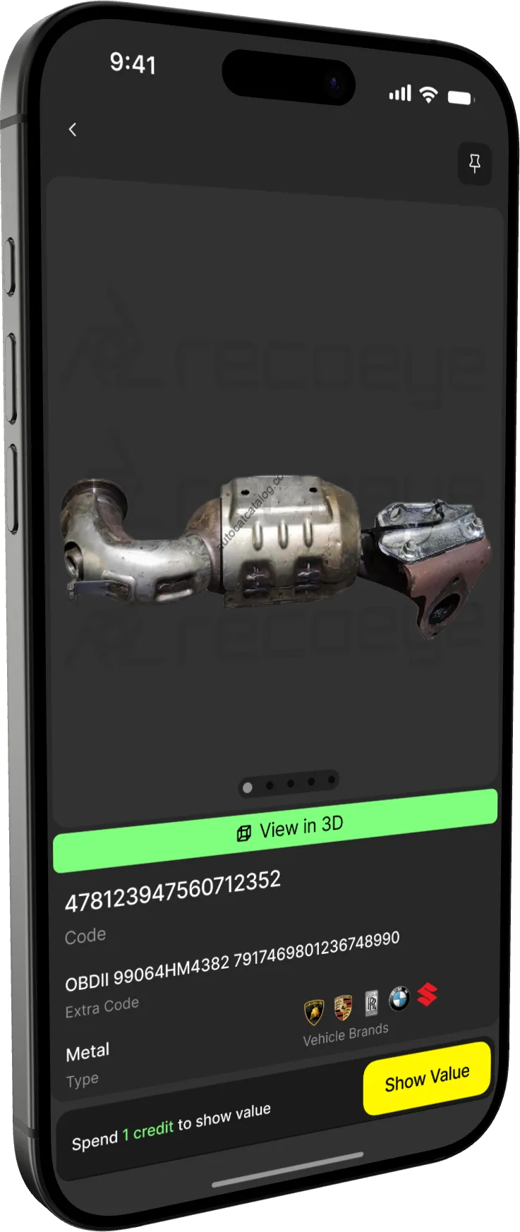 Recoeye App Preview Left